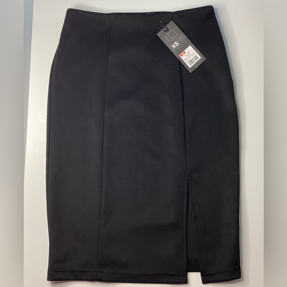 Mossimo skirt pencil nwt black